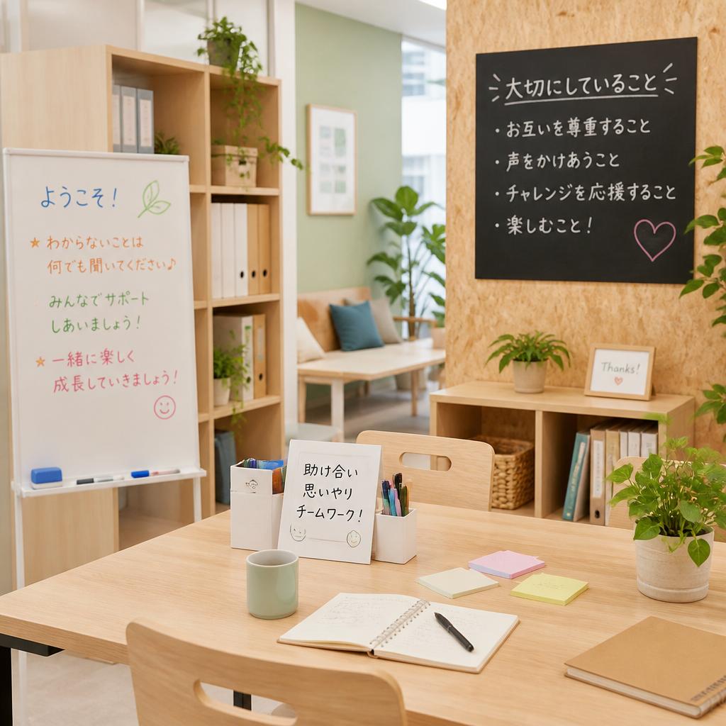 職場の雰囲気とチームワーク
